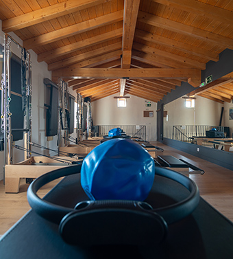 Sala de la clases de pilates